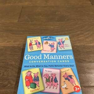 Good Manners‎ Conversation Cards by eeBoo